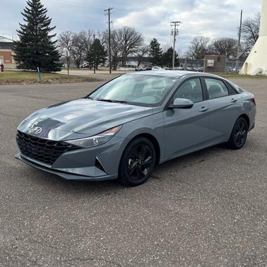 Grey 2022 Hyundai ELANTRA HEV Blue