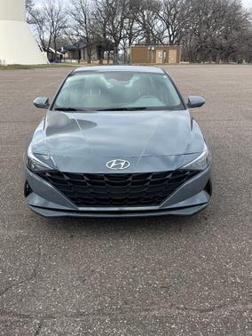 Grey 2022 Hyundai ELANTRA HEV Blue