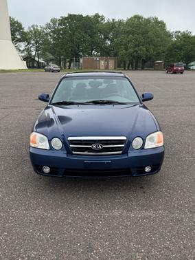 Blue 2004 Kia Optima LX
