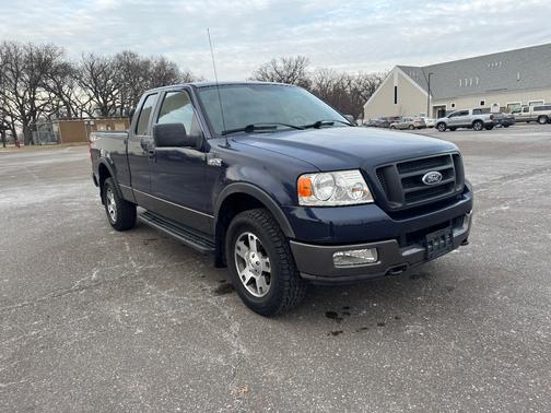 Blue 2005 Ford F-150 FX4