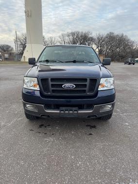 Blue 2005 Ford F-150 FX4