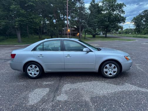 Silver 2008 Hyundai SONATA GLS