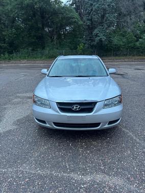 Silver 2008 Hyundai SONATA GLS