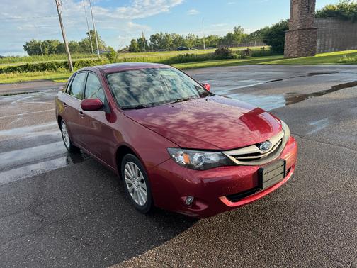 Red 2010 Subaru Impreza 2.5 i Premium