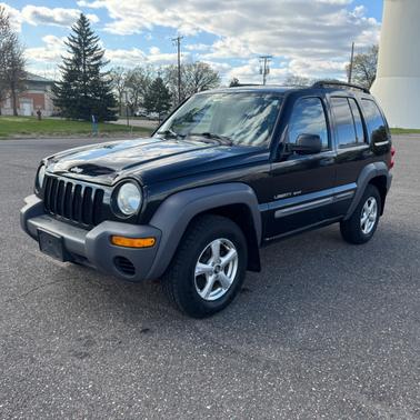 Black 2003 Jeep Liberty Sport