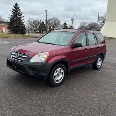 Red 2005 Honda CR-V LX