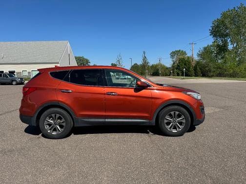 Red 2016 Hyundai Santa Fe Sport 2.4L