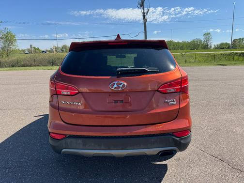 Red 2016 Hyundai Santa Fe Sport 2.4L
