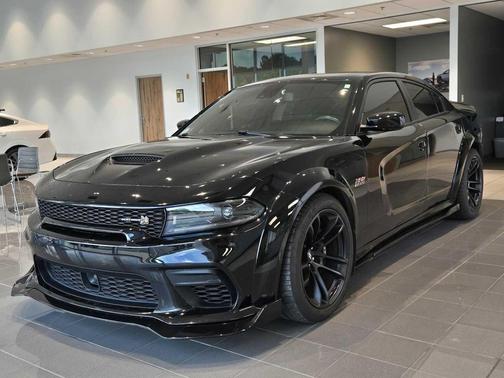 Pitch Black Clearcoat 2023 Dodge Charger Scat Pack