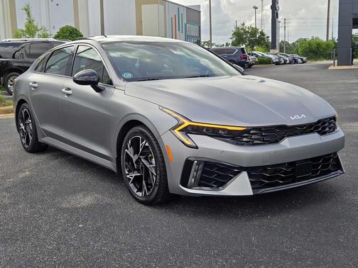 Steel Matte Gray 2025 Kia K5 GT-Line
