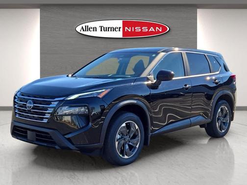 Super Black 2025 Nissan Rogue SV