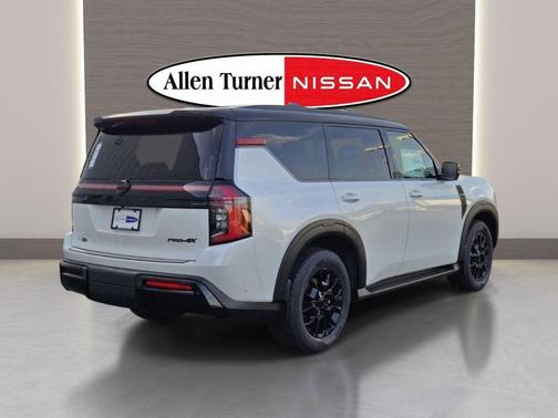 Aspen White/Super Black 2026 Nissan Armada PRO-4X