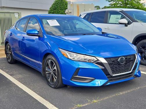Electric Blue Metallic 2020 Nissan Sentra SV