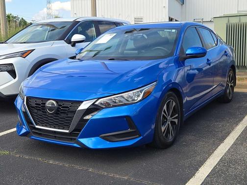Electric Blue Metallic 2020 Nissan Sentra SV