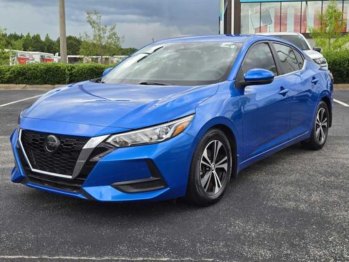 Electric Blue Metallic 2020 Nissan Sentra SV