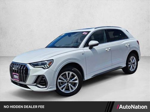 White 2025 Audi Q3 Premium 45 TFSI S line quattro Tiptronic