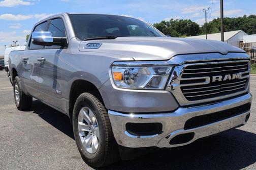 Billet Silver Metallic Clearcoat 2024 RAM 1500 Laramie