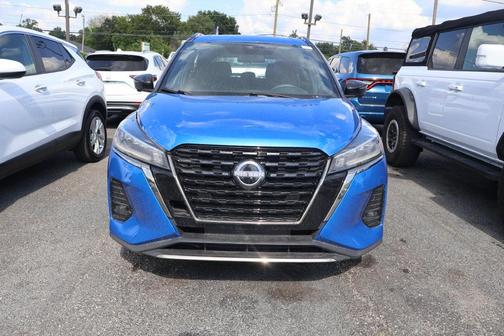 Electric Blue Metallic 2024 Nissan Kicks SR