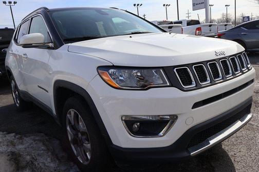White Clearcoat 2018 Jeep Compass Limited
