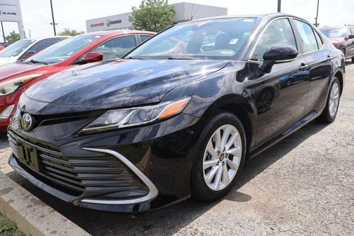 Midnight Black Metallic 2024 Toyota Camry LE