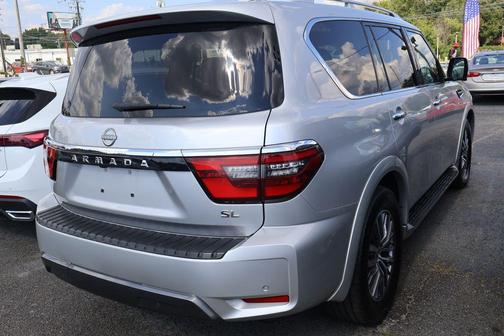 Brilliant Silver Metallic 2024 Nissan Armada SL