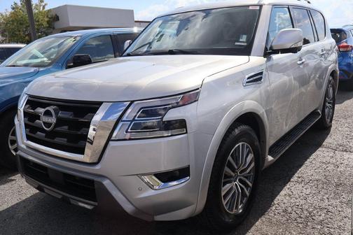 Brilliant Silver Metallic 2024 Nissan Armada SL