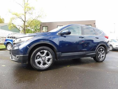 Obsidian Blue Pearl 2017 Honda CR-V EX