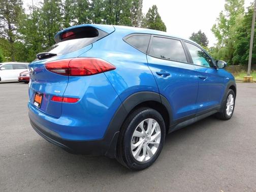 Aqua Blue 2020 Hyundai TUCSON SE