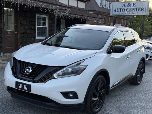 Pearl White 2018 Nissan Murano SL