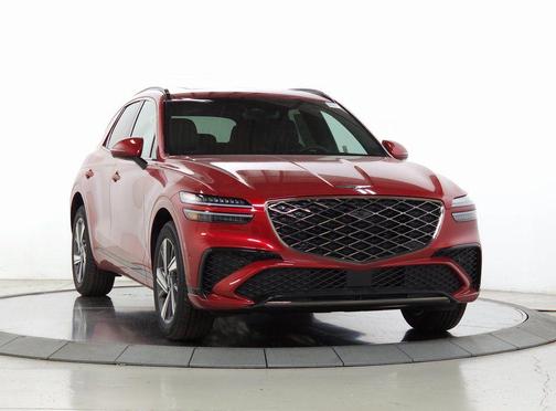Red 2026 Genesis GV70 3.5T Sport Advanced