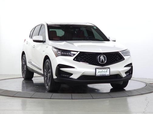 White Diamond Pearl 2019 Acura RDX A-Spec