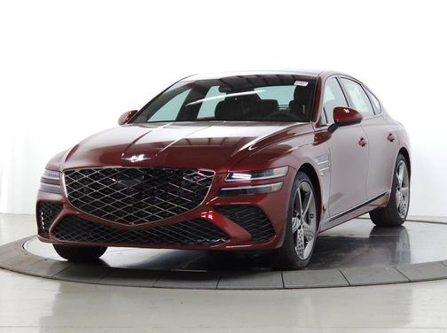 Red 2026 Genesis G80 2.5T Sport Prestige