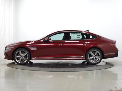 Red 2026 Genesis G80 2.5T Sport Prestige