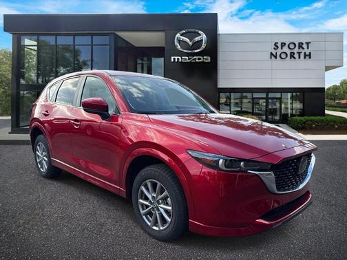 Soul Red Crystal Metallic 2025 Mazda CX-5 2.5 S Select Package
