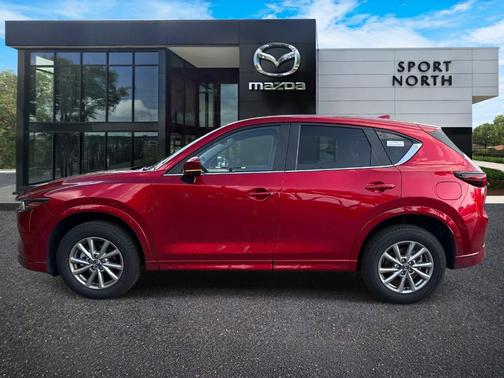 Soul Red Crystal Metallic 2025 Mazda CX-5 2.5 S Select Package