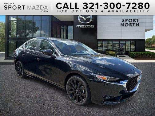 Jet Black Mica 2026 Mazda Mazda3 2.5 S Carbon Edition