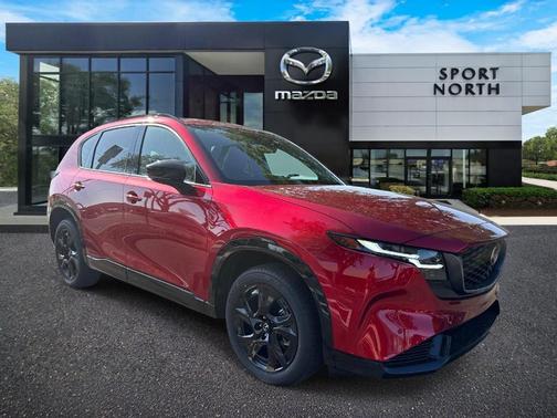 Soul Red Crystal Metallic 2026 Mazda CX-5 Premium Plus