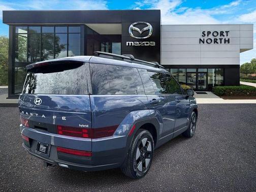 Atlantic Blue 2026 Hyundai SANTA FE HEV SEL