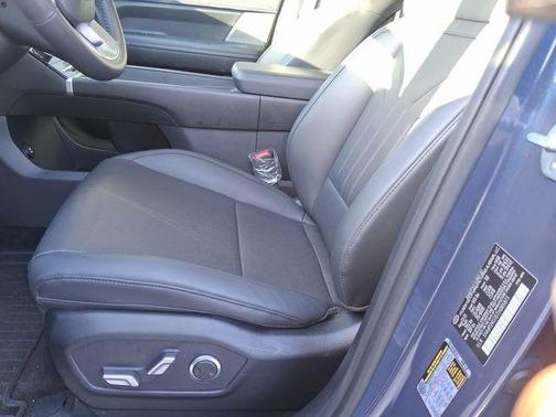 Atlantic Blue 2026 Hyundai SANTA FE HEV SEL