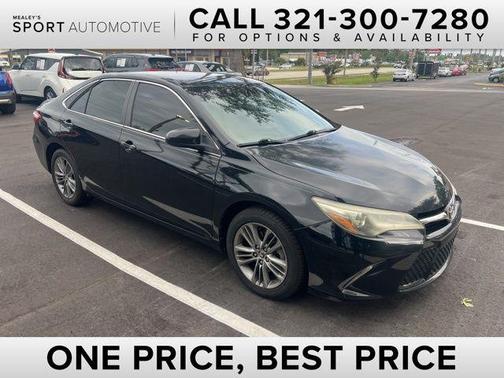 Attitude Black 2015 Toyota Camry SE