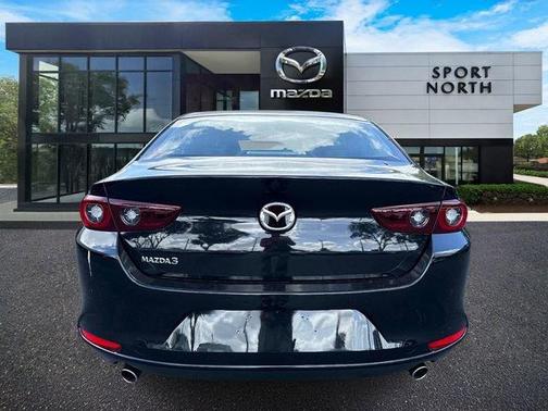 Jet Black Mica 2026 Mazda Mazda3 FWD w/Preferred Package