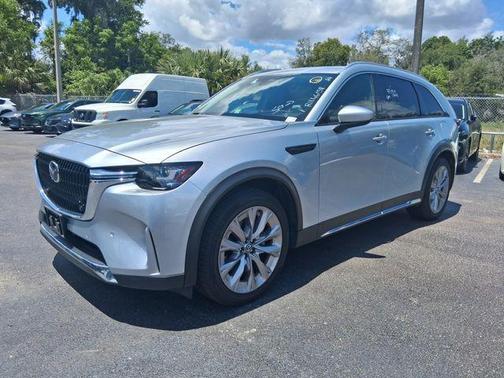 Sonic Silver Metallic 2024 Mazda CX-90 3.3 Turbo Premium