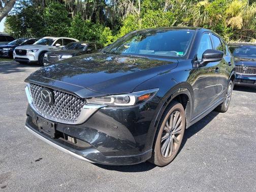 Jet Black Mica 2025 Mazda CX-5 2.5 Turbo Signature