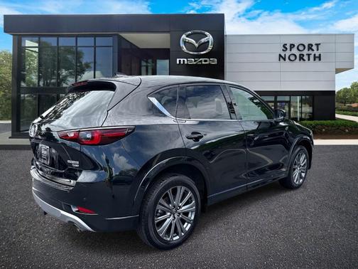Jet Black Mica 2025 Mazda CX-5 2.5 Turbo Signature