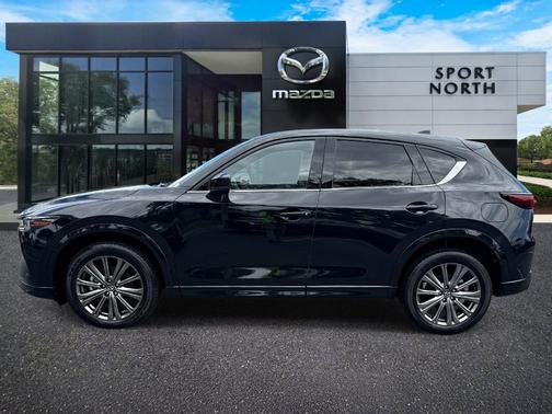 Jet Black Mica 2025 Mazda CX-5 2.5 Turbo Signature