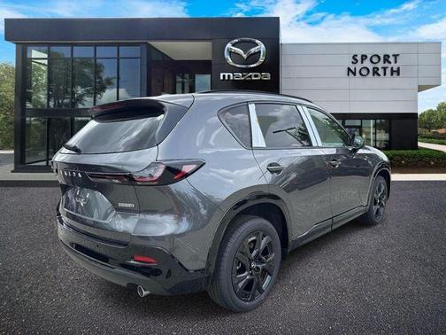 Machine Gray Metallic 2026 Mazda CX-5 Premium Plus