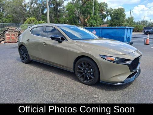 Sand Metallic 2025 Mazda Mazda3 2.5 Carbon Turbo