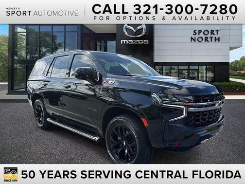 Black 2022 Chevrolet Tahoe Z71