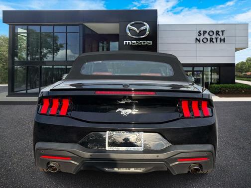 Shadow Black 2024 Ford Mustang EcoBoost Premium