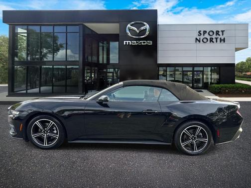 Shadow Black 2024 Ford Mustang EcoBoost Premium